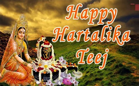 Happy Hartalika Teej Wishes Haryali Teej Festival Quotes And Status