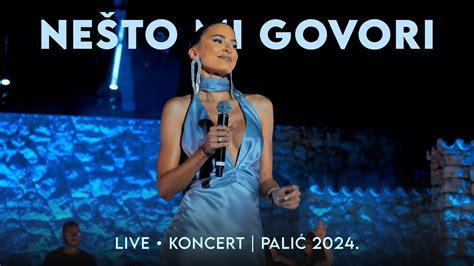 INA GARDIJAN NEŠTO MI GOVORI LIVE KONCERT PALIĆ 2024 YouTube