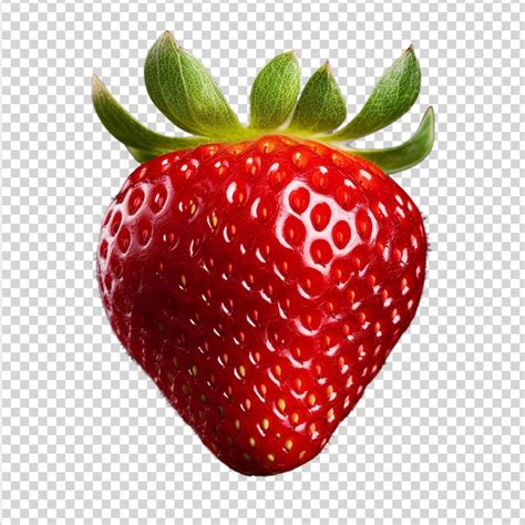 Premium PSD Strawberry Isolated On Transparent Background