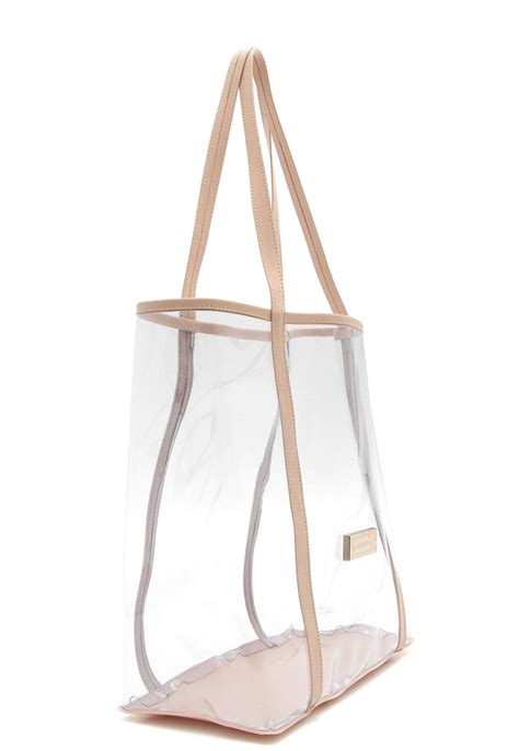 Bolsa Petite Jolie Transparência Nude Compre Agora Dafiti Brasil