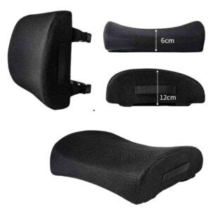 Memory Foam Lumbar Support Cushion Tista Shop