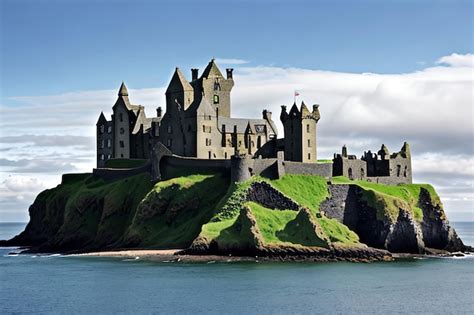 Premium AI Image | Dunluce Castle