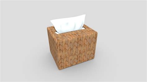 Tissue Box 5 Buy Royalty Free 3d Model By Plaggy [adf3fa6] Sketchfab Store