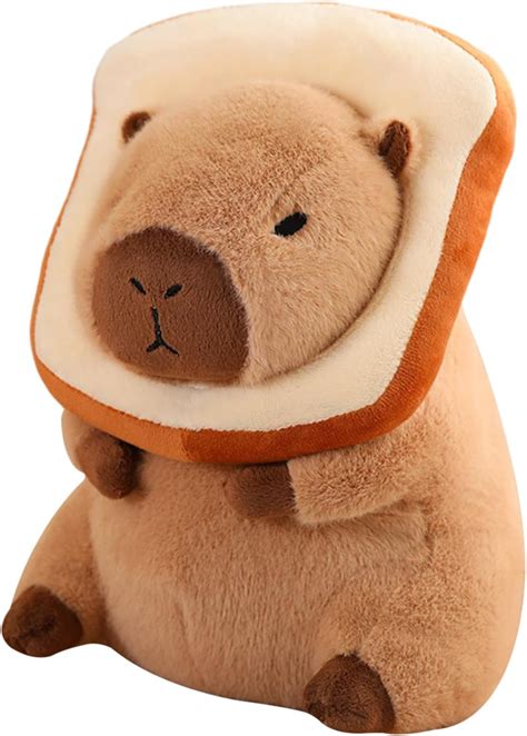 Amazon Ditucu Cute Capybara Plush Pillow Kawaii Toast Bread