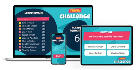 Interactive Trivia Games For Corporate Events And Conferences