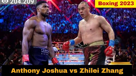 Tinju Dunia Hari IniAnthony Joshua Vs Zhilei Zhang Tinju Dunia