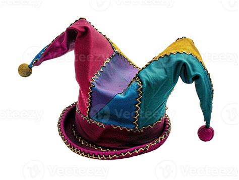 Ai Generated Colorful Jester Hat 39631271 Png