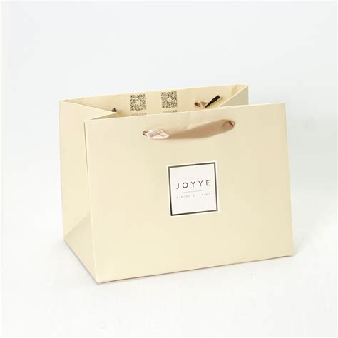 Custom Paper Bags with Logo L8.5 x H6 x D6 inch - Better Package