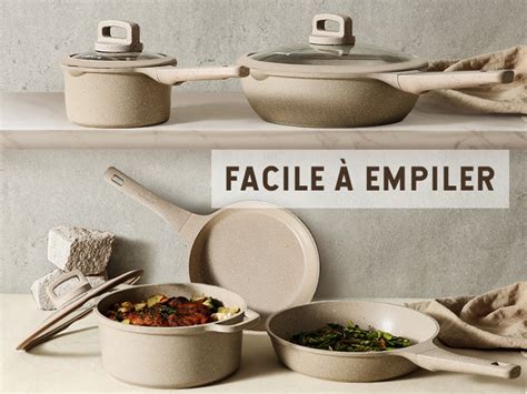 Carote Batterie De Cuisine Induction Poele 28cm Casserole 20cm 24cm Pots à Lait 18cm