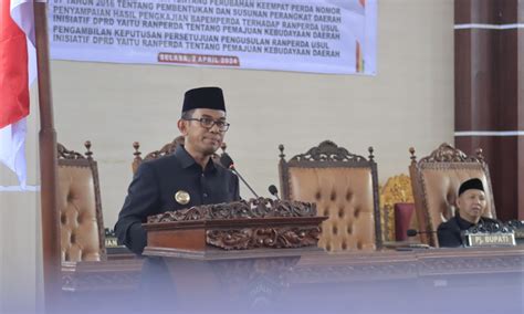 Penjabat Bupati Takalar Hadir Di Rapat Paripurna Terkait Lkpj Tahun