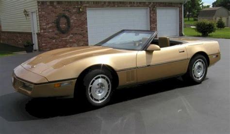 Gold 1986 Gm Corvette Paint Cross Reference Chevrolet Corvette