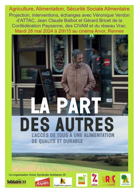 Ciné débat à lArvor La part des autres Info Libertaire