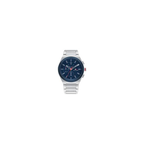 Reloj Tommy Hilfiger Connor Hombre Acero Esfera Azul