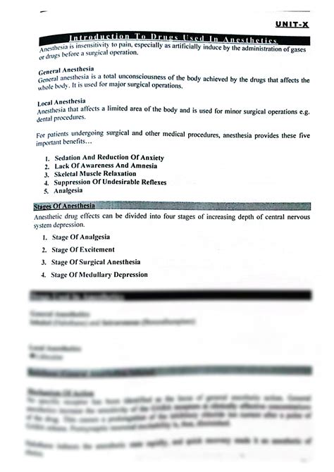 Solution Fundamental Of Pharmacology Unit Introduction To Drugs