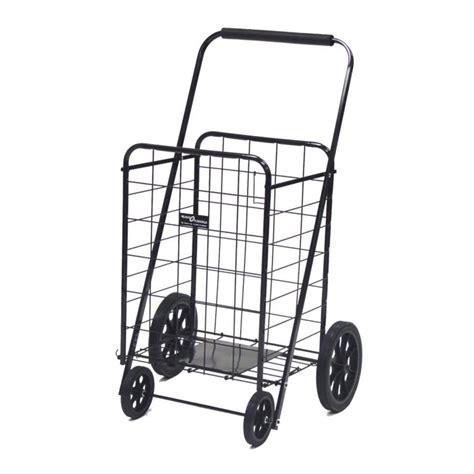 Shop Easy Wheels Collapsible Steel Shopping Cart At