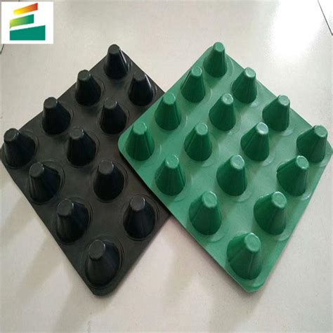 Hdpe Plastic Dimple Drainage Waterproof Board Sheet Composite Board