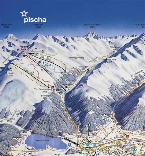 Davos Klosters Ski Holidays Piste Map Ski Resort Reviews And Guide