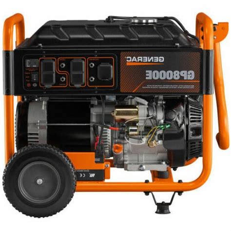 Generac 6954 Gp8000e 8000 Watt Electric Start