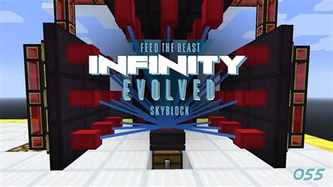 Neuer Mega Laser Ftb Infinity Evolved Skyblock Youtube