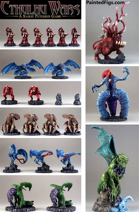 Cthulhu Wars Minature Painting By Paintedfigs By Paintedfigs On Deviantart