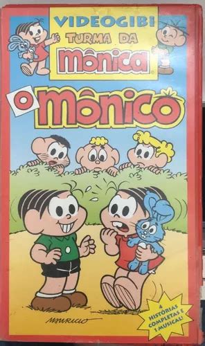 Fita Vhs O Mônico Videogibi Turma Da Mônica 4 Historias MercadoLivre