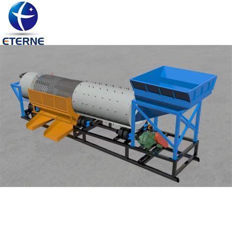 Alluvial Mineral Separator Clay Sand Gold Ore Scrubber Machine Gold