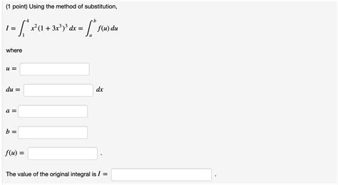 Solved 1 Point Let Fx X And Gx X2 2 Find The