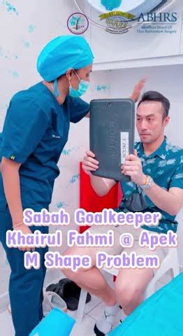 IPlus FUE Hair Transplant Expert Khairul Fahmi Apek Klinik Dr