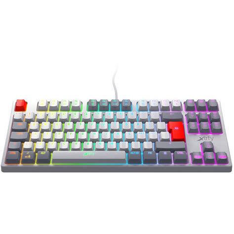 Teclado Xtrfy K4 TKL RGB Gaming Kailh Red Switch Retro Mecânico