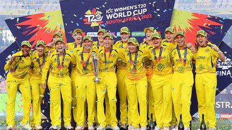 Australia Beat Sa For Fresh Hattrick Of Womens T20 World Cup Wins