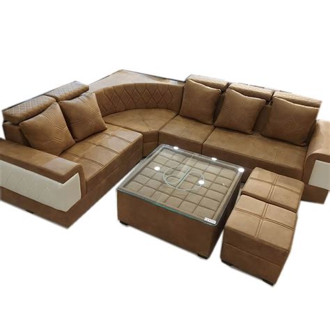 7 Seater Brown Wooden Sofa Set At Rs 52000 Set In Bhilwara ID