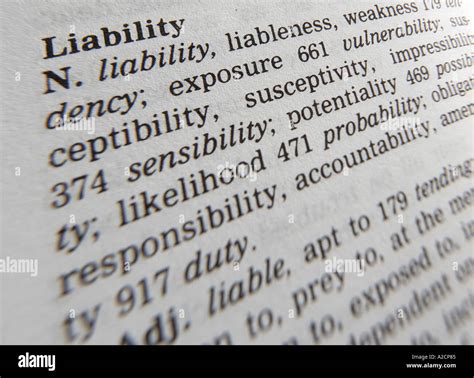 liability  res stock photography  images alamy