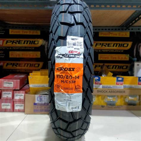 Jual Ban Motor ADV Corsa Cross S 110 80 14 Tubeless Ring 14 Tubeless