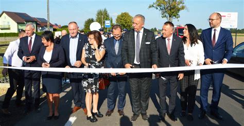 Nowe drogi w gminie Rząśnia oficjalnie otwarte Gmina Rząśnia