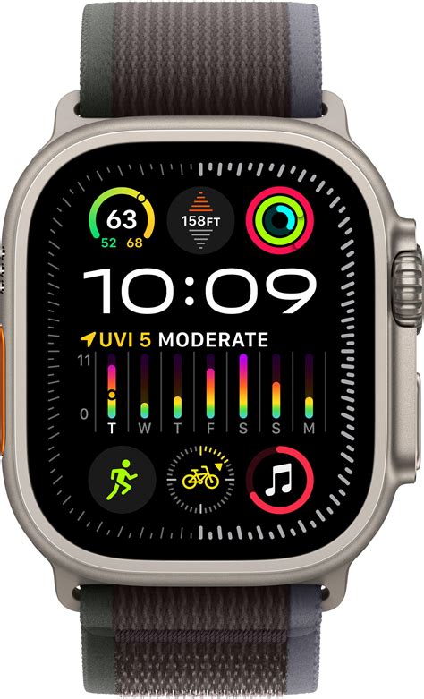 Best Buy Apple Watch Ultra 2 GPS Cellular 49mm Titanium Case With