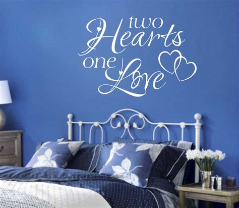 Wqb42 Love And Romance Wall Quote Sticker Words Decal Bedroom Wedding T Vinyl Adhesive Home