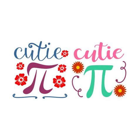 Cutie Pi Pie Math School Cuttable Design SVG PNG DXF Eps Etsy