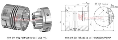 KHỚP NỐI LÒ XO ENCODER RINGFEDER GWB PKA Đại Hồng Phát