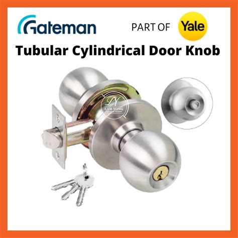 Part Of Yale Gateman Cylindrical Door Knob Lock Set Tombol Pintu