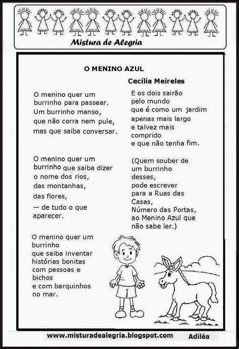 Texto O Menino Azul