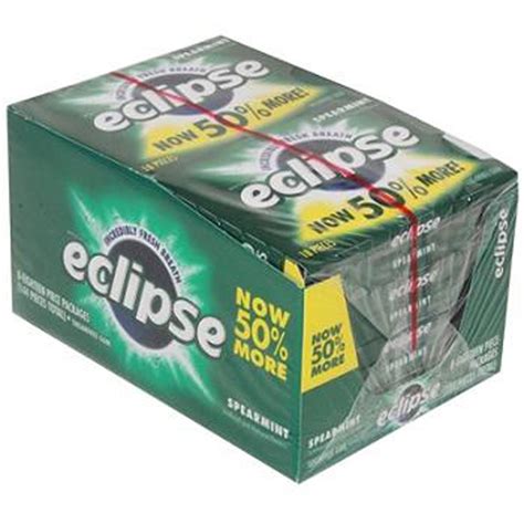 Product Of Eclipse, Spearmint, Count 8 (18S) - Gum / Grab Varieties & Flavors - Walmart.com ...