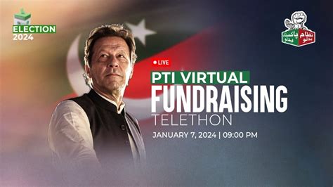 🔴 Live Pakistan Tehreek E Insaf’s And Imran Khan S Virtual Fundraising Telethon Youtube