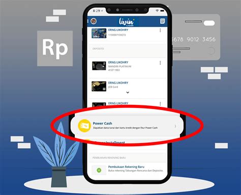Begini Cara Mengaktifkan Power Cash Mandiri Lewat Aplikasi Livin