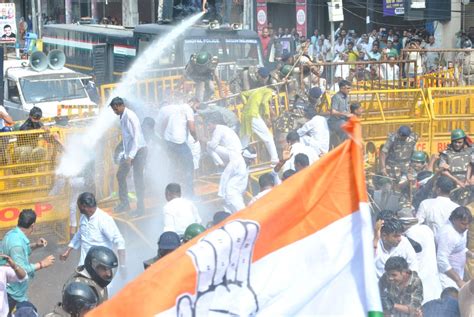 Congress Strong Protest Across Country On Adani Issue अडानी मुद्दे पर