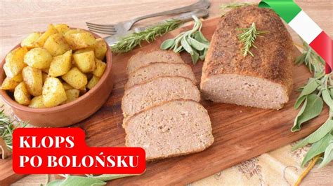 KLOPS po bolońsku z szynką parmeńską POLPETTONE alla BOLOGNESE