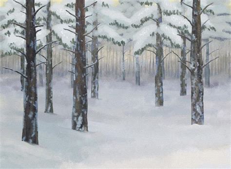 [最新] winter forest drawing 318294-Winter forest drawing background