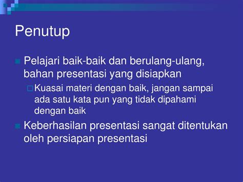 Pantun Penutup Presentasi Lucu - guruidltda