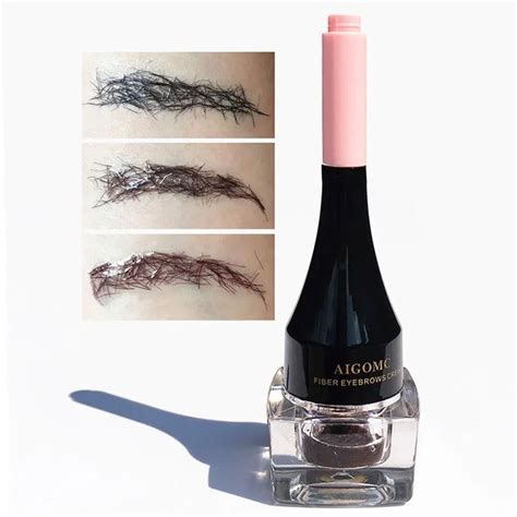 3 Colors 3d Eyebrow Fiber Extension Enhancer Waterproof Instant Eyebrow