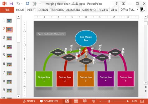 Animated Flow Chart PowerPoint Template - SlideHunter.com