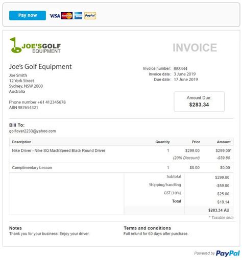 Simplify Your Online Invoices Paypal Australia